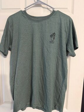 Bay Palm Graphic Men’s T-Shirt - Green